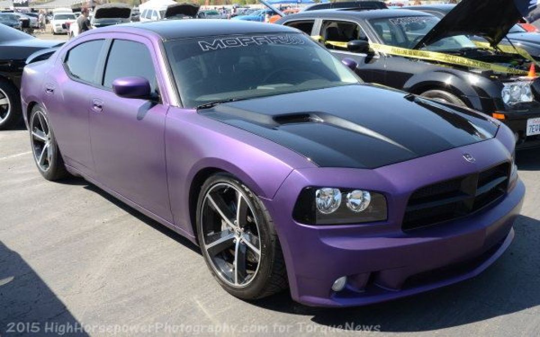 matte plum crazy charger