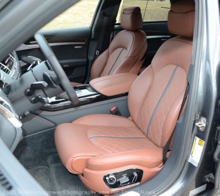 2015 s8 front seats