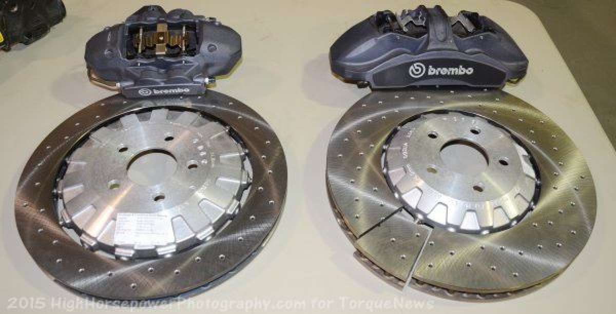 gt350 rotors and calipers