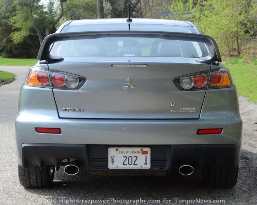 Evo x rear
