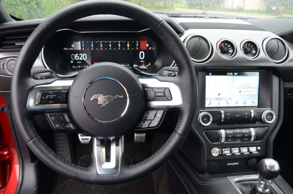 Mustang GT Driver View