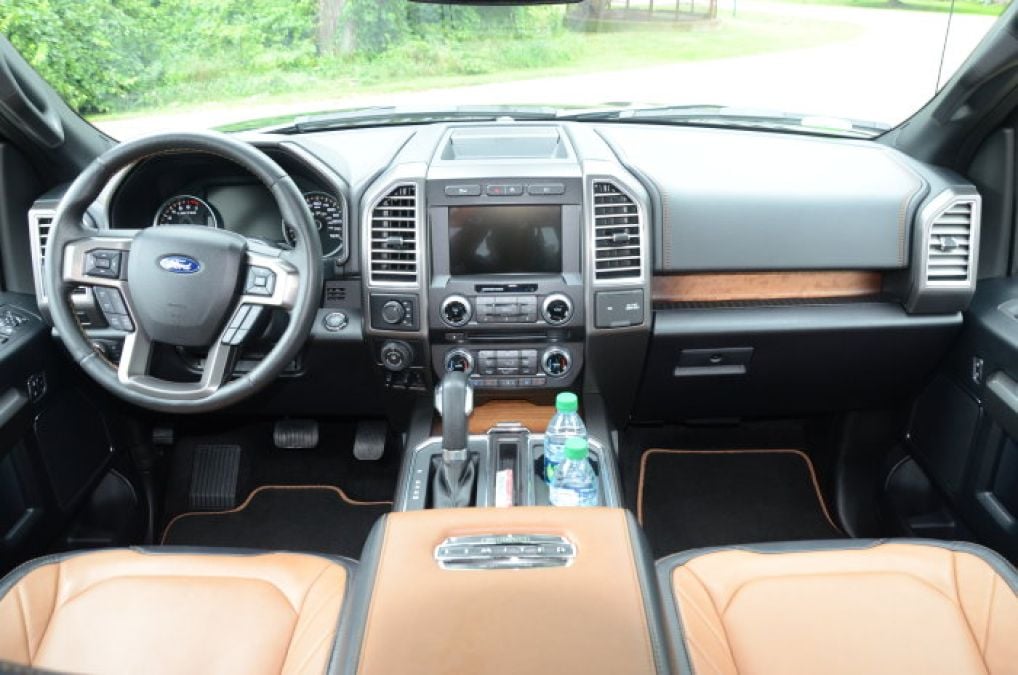 2017 f150 limited dash