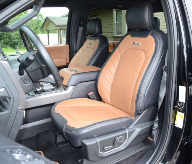 f150 limited front seat