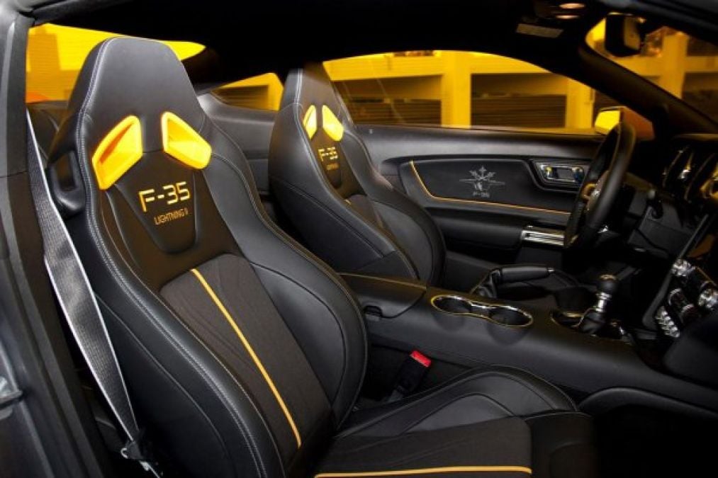 f35 mustang interior