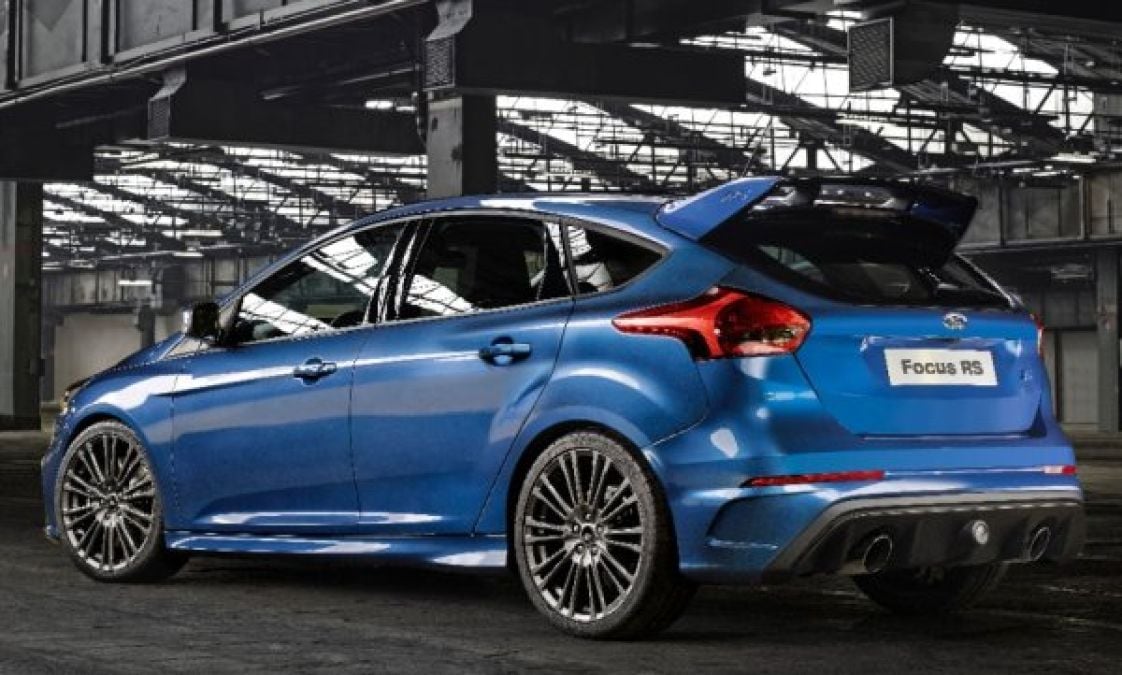 focus rs rear