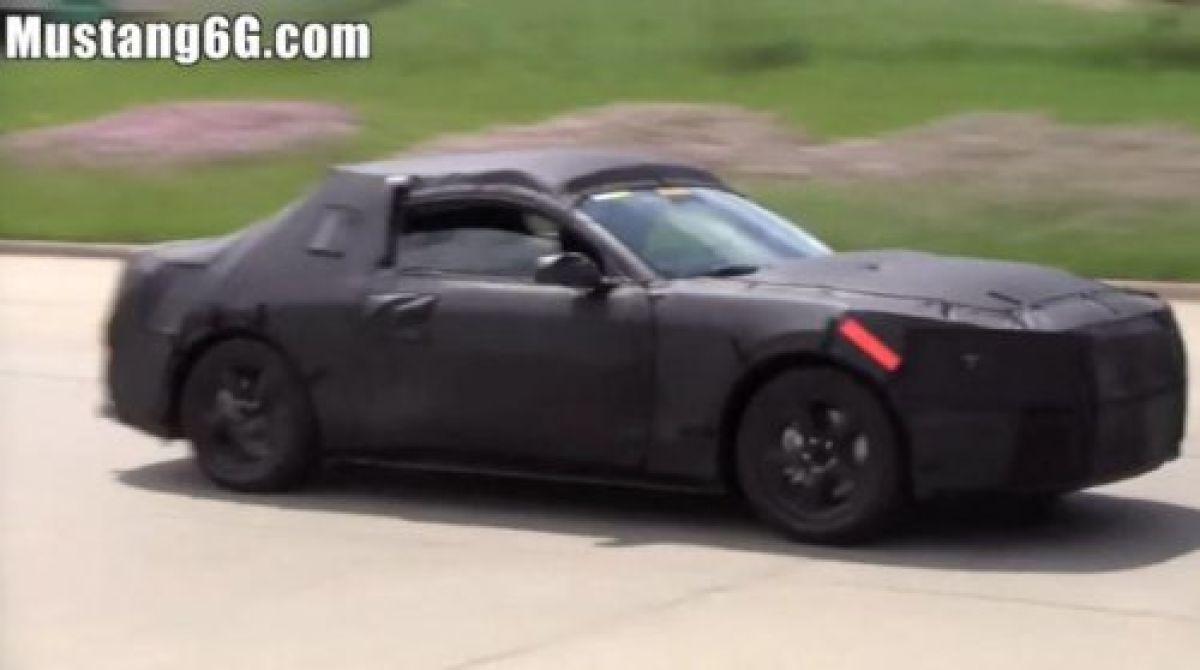 2015 Ford Mustang Gt Test Mule Caught On Video Torque News