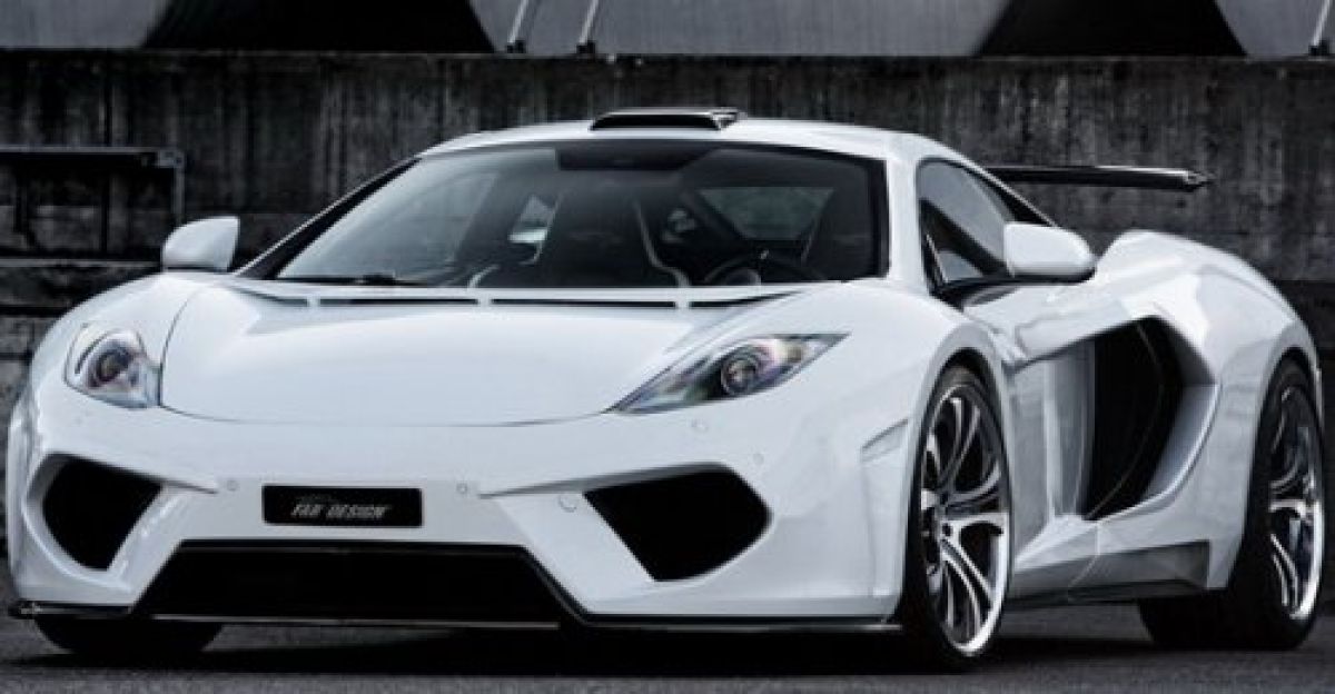 Swiss Cheese Out Of Supercars Fab Design S Mclaren Mp4 12c