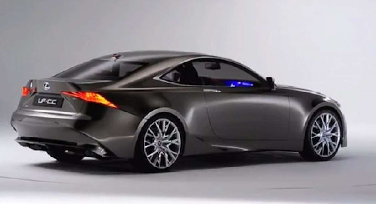 New Lexus Lf Cc Video Previews 2014 Is Coupe Torque News