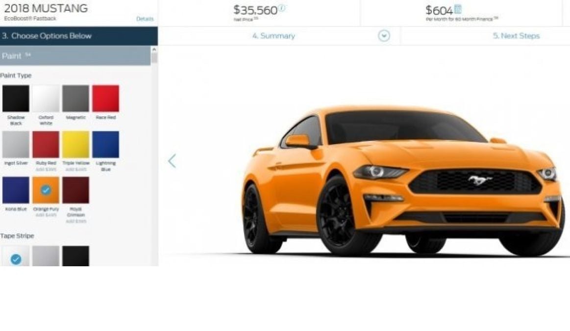 Pricing Out The 2018 Ford Mustang Ecoboost Fastback