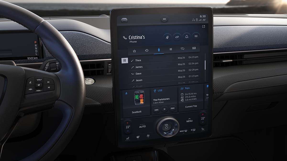 Large Touchscreen Powered By Ford Sync 4 Expected For Redesigned
