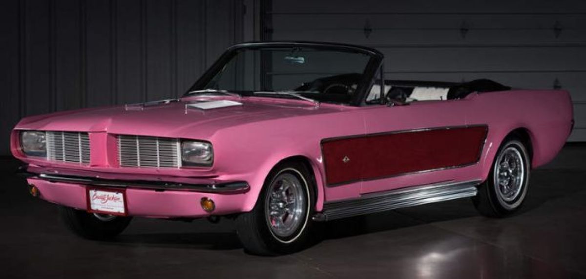 cher s hot pink custom 1966 ford mustang up for auction torque news hot pink custom 1966 ford mustang
