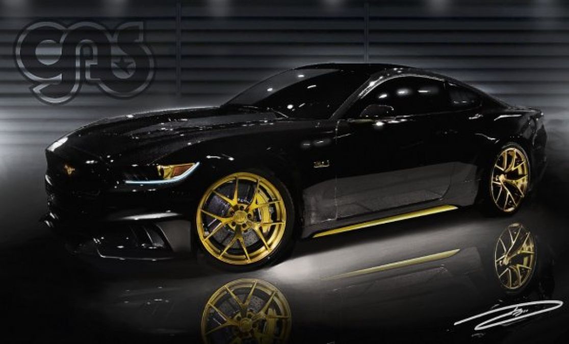 gAS 2015 mustang sema