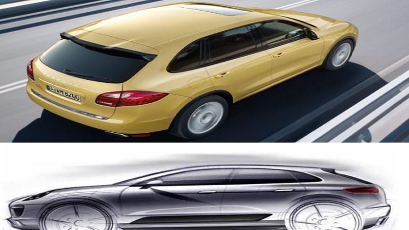 Porsche Cayenne S and Macan