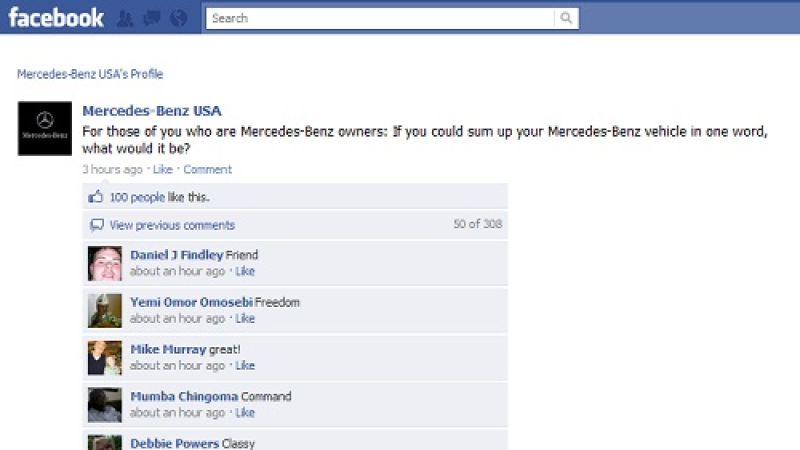 Mercedes-Benz Owner about their cars