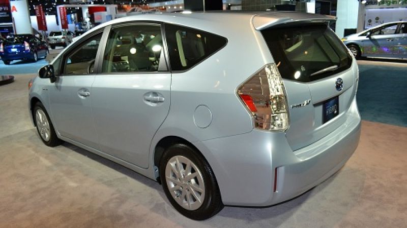 Toyota Prius V at 2011 LA Auto Show