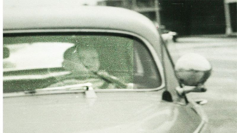 Trying to drive at Two! Photo by Lester Carl Bain, Jr. © 2012 by Don Bain