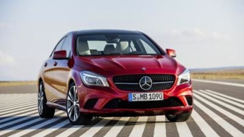2014 Mercedes-Benz CLA Class four-door coupe