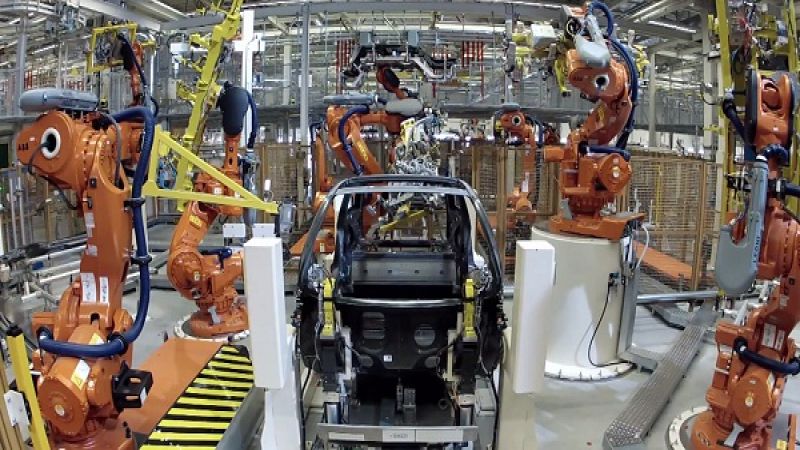 BMW i3 product in Leipzig