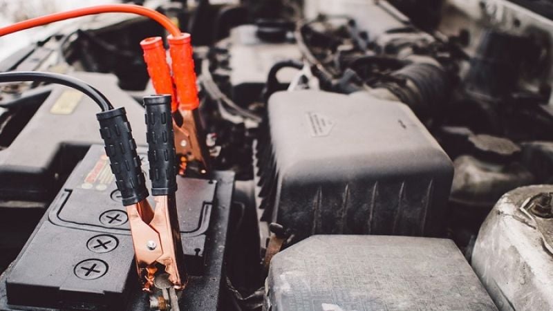 Car battery charging