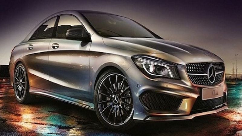 2014 Mercedes-Benz CLA-Class four door coupe