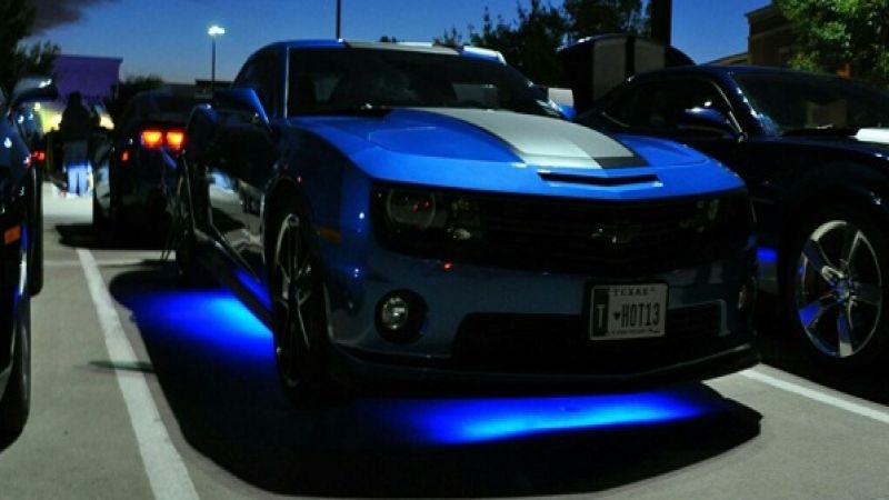 Flying 2013 Chevy Camaro