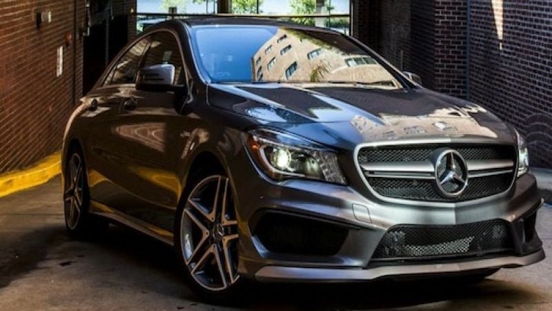 2014 Mercedes-Benz CLA-Class four door coupe