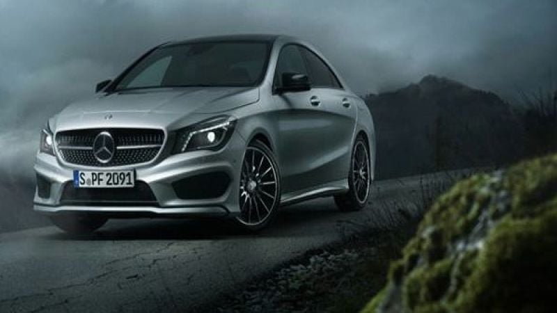 2014 Mercedes-Benz CLA-Class four door coupe