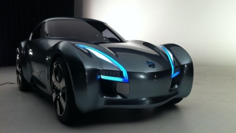 Nissan LEAF styled sports car ESFLOW