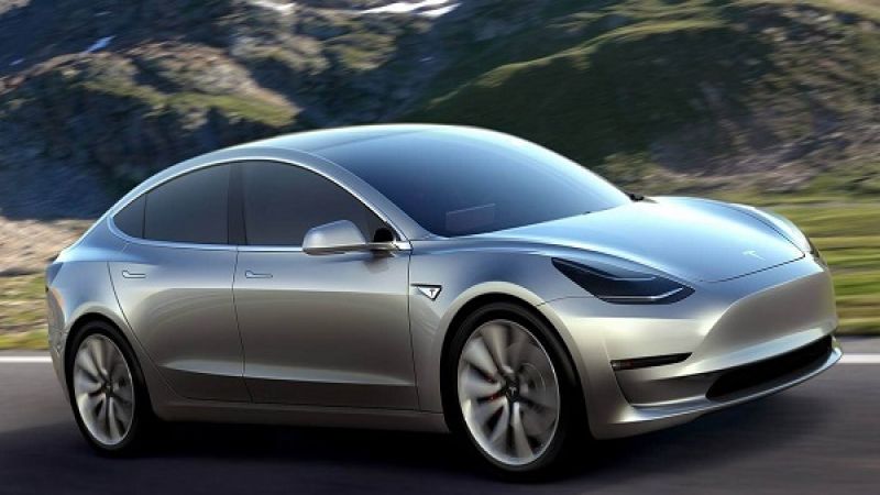 Tesla Model 3 delivery