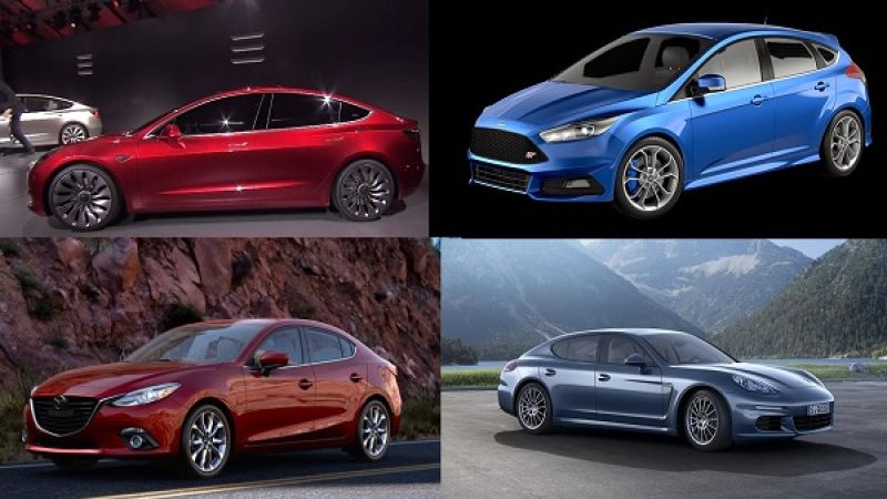 Tesla Model 3 and 3 car designs