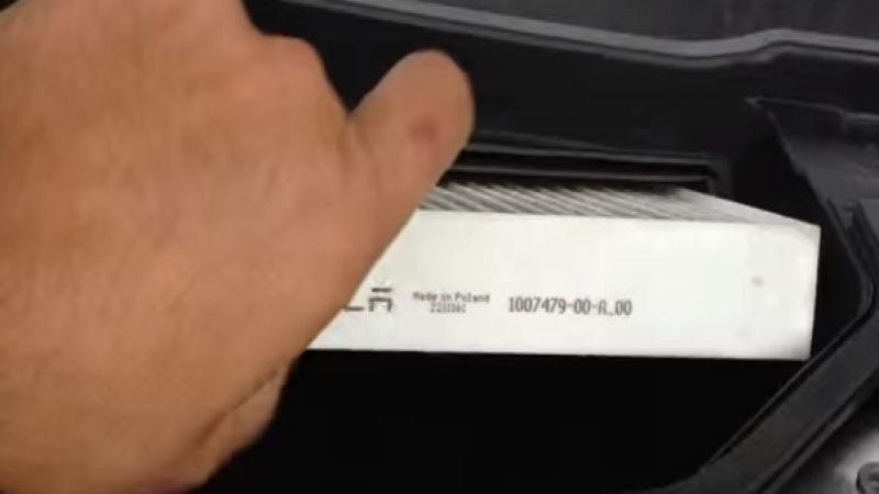 Tesla Model S Air Filter Replacement