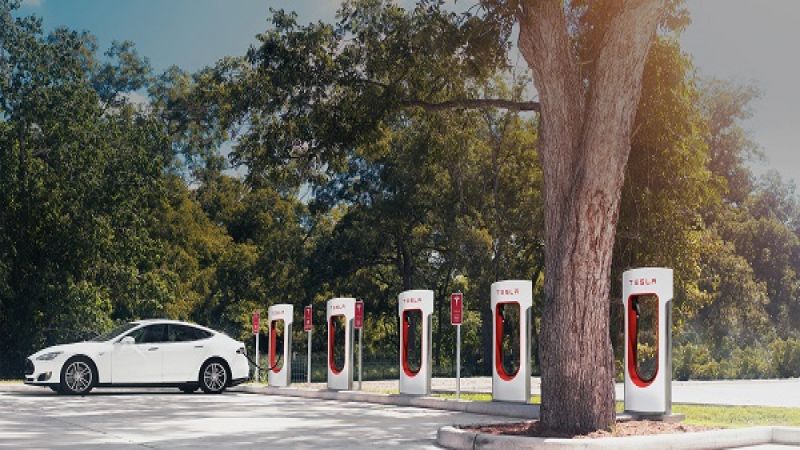 Tesla SuperChargers