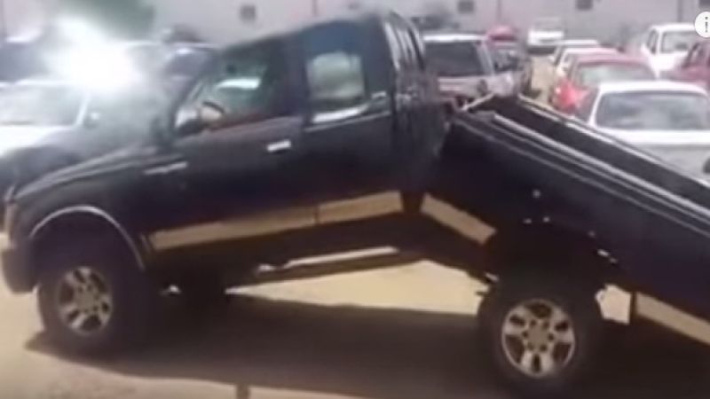 Toyota Tacoma Cracked