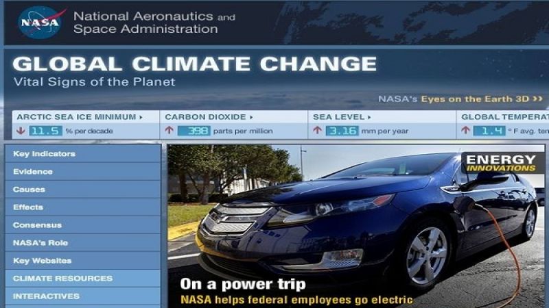 Chevy Volt on NASA's Site