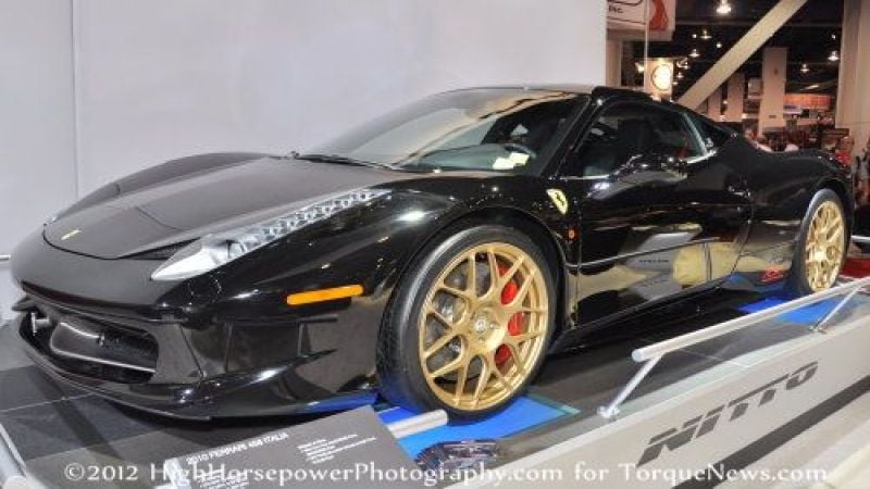 The 2010 Ferrari 458 Italia