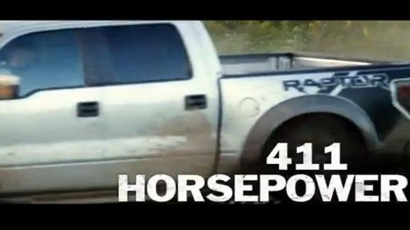 The 2012 Ford F150 Raptor in action
