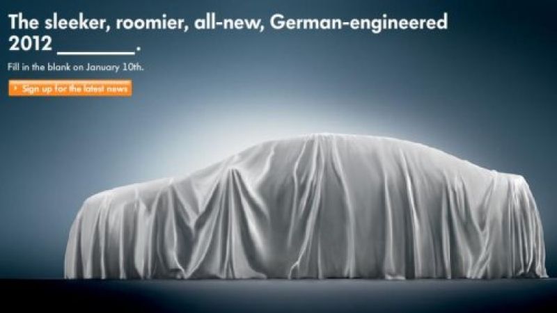 2012 Volkswagen New Midsized Sedan