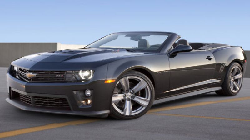 The Chevrolet Camaro ZL1 Convertible