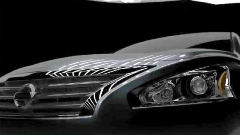 A still from the second 2013 Nissan Altima teaser video