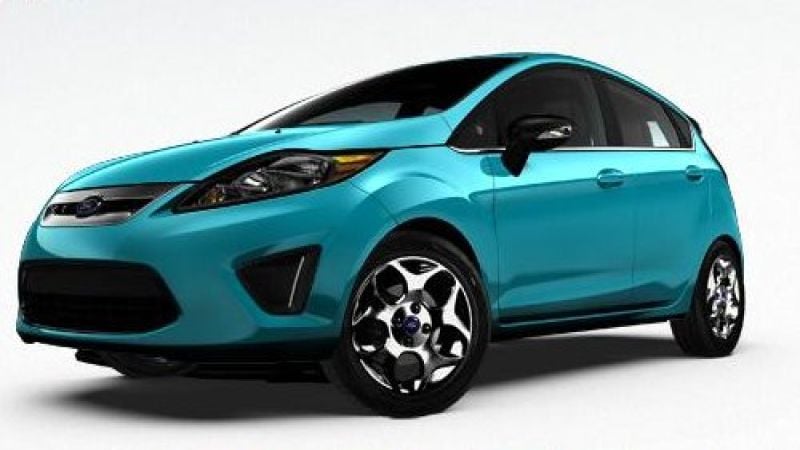 The 2013 Ford Fiesta Titanium hatchback