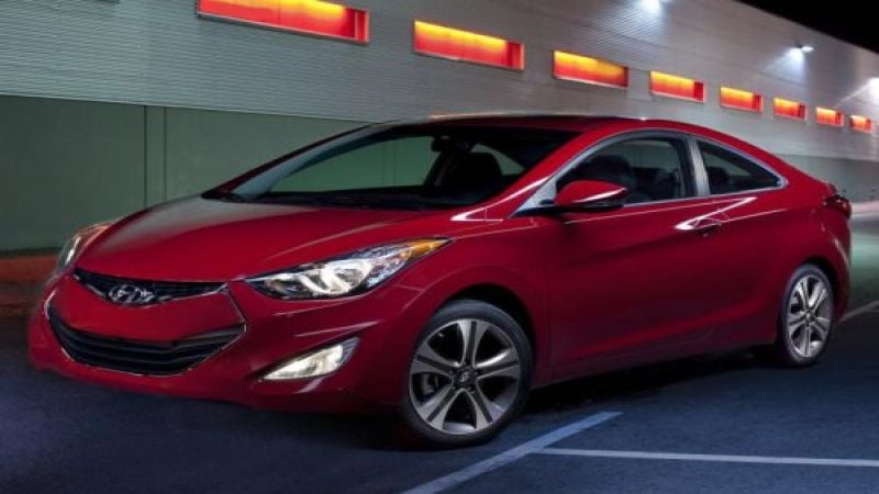 The 2013 Hyunda Elantra Coupe ES