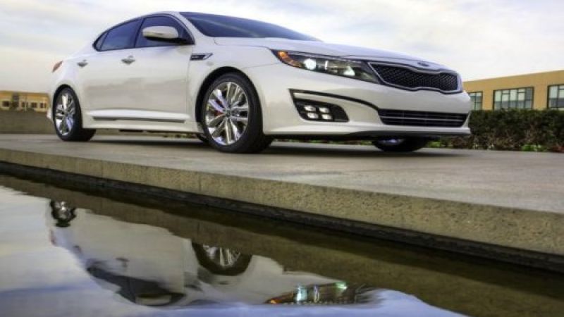 The refreshed 2014 Kia Optima