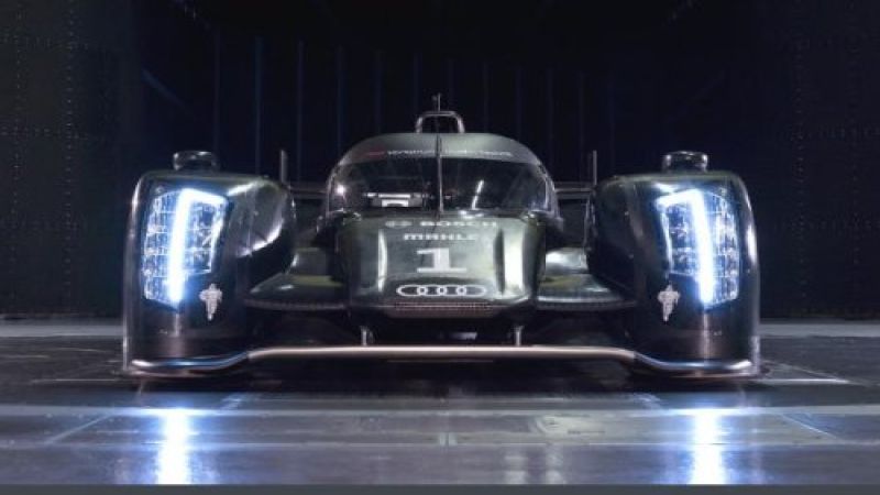 The Audi R18 TDI LMP car