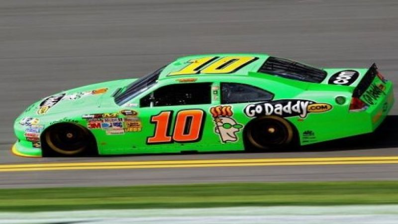 Danica Patrick's #10 GoDaddy Impala