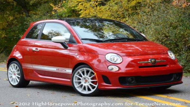 Our Fiat 500 Abarth test car