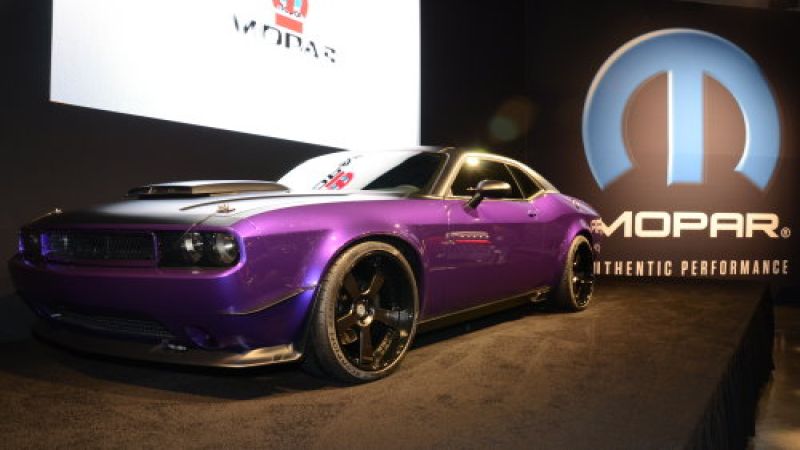 Jeff Dunham’s Project UltraViolet Dodge Challenger SRT8