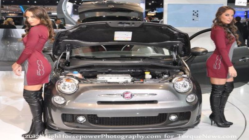 The Fiat 500 Electric at the 2010 Detroit Auto Show