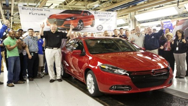 The first 2013 Dodge Dart Rallye