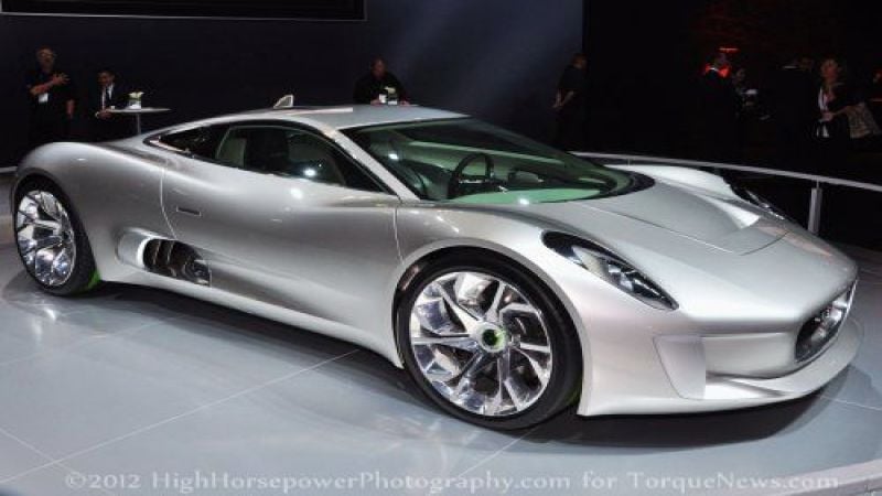 The Jaguar C-X75 Concept