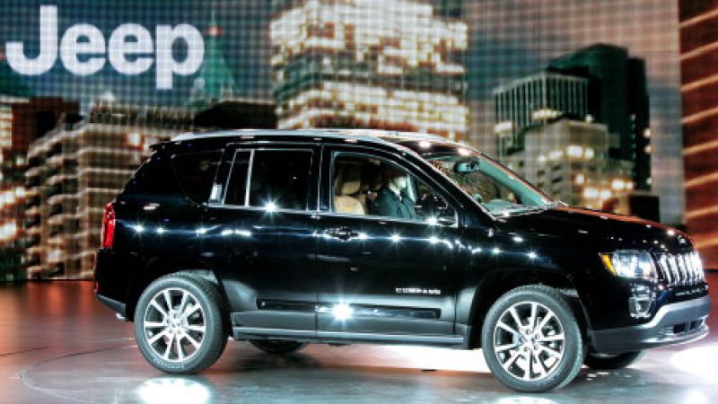 The 2014 Jeep Compass at the Detroit Auto Show